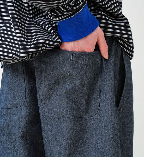 GLOSTER「【色で選べる/ユニセックス対応】GOODNESS イージーパンツ」|チノ|