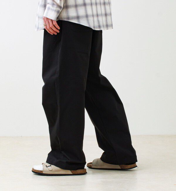 GLOSTER「【色で選べる/ユニセックス対応】GOODNESS イージーパンツ」|チノ|