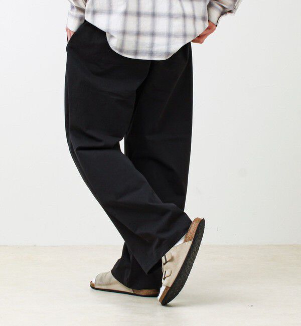 GLOSTER「【色で選べる/ユニセックス対応】GOODNESS イージーパンツ」|チノ|