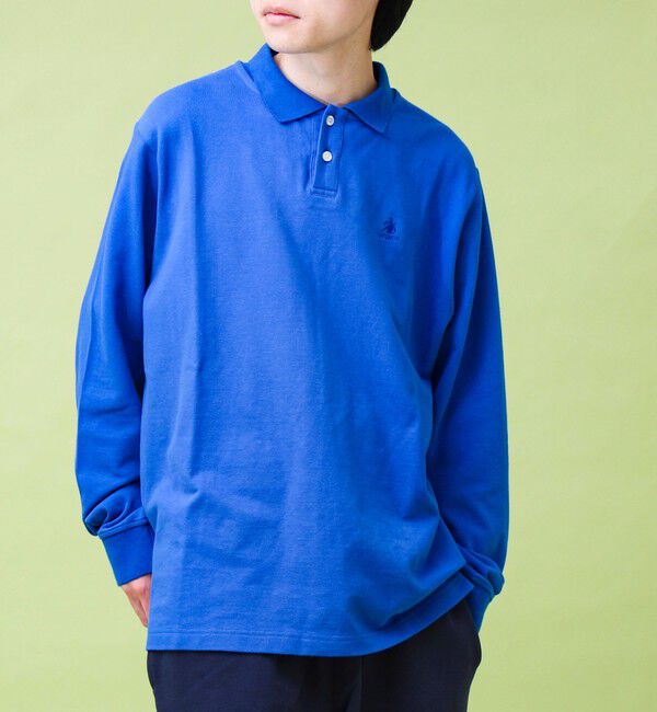 GLOSTER「【GEVACO/ゲバコ】ロングスリーブ ポロシャツ」|ポロシャツ|