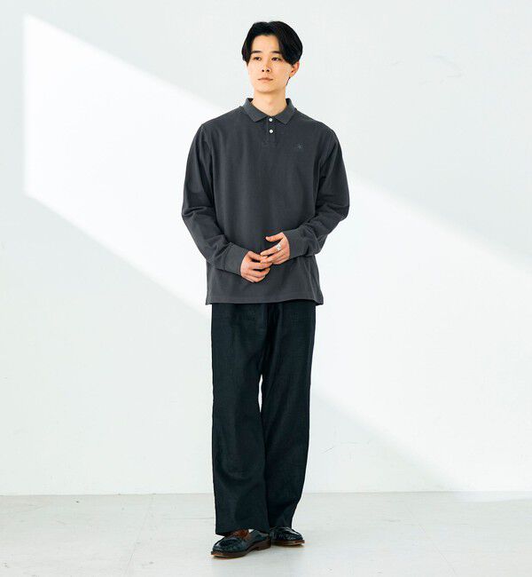 GLOSTER「【GEVACO/ゲバコ】ロングスリーブ ポロシャツ」|ポロシャツ|