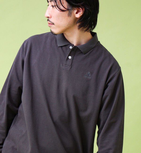 GLOSTER「【GEVACO/ゲバコ】ロングスリーブ ポロシャツ」|ポロシャツ|