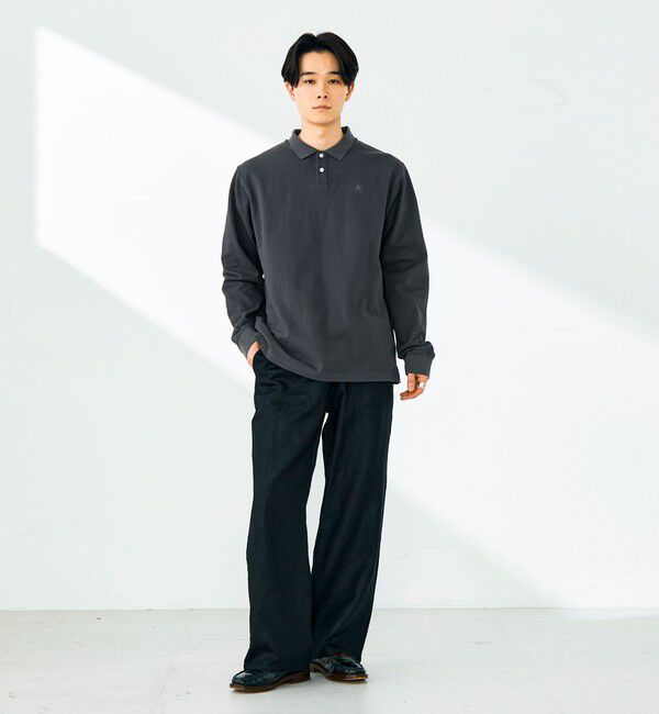 GLOSTER「【GEVACO/ゲバコ】ロングスリーブ ポロシャツ」|ポロシャツ|