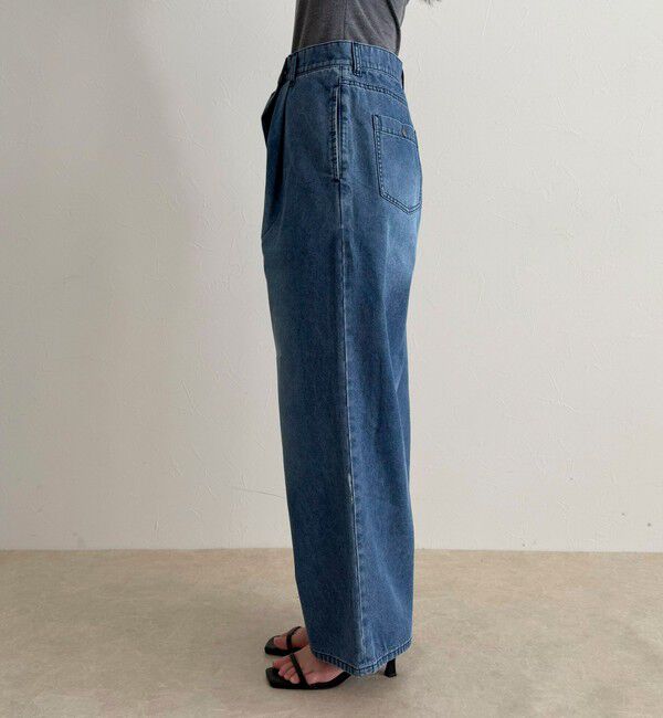 fredy emue「《セットアップ対応》ラップデニムパンツ」|デニム|