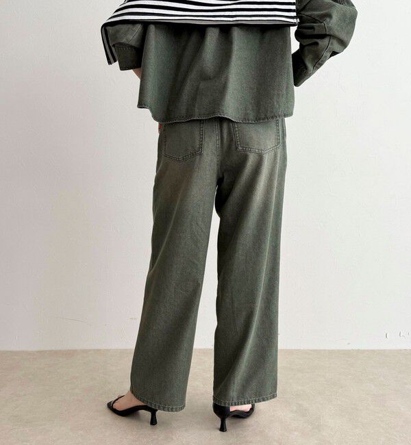 fredy emue「《セットアップ対応》ラップデニムパンツ」|デニム|