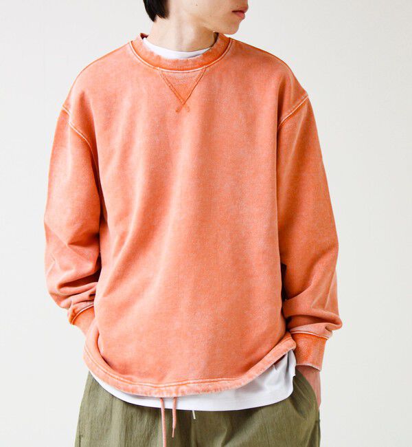 GLOSTER「カラフルスノーパウダー 裏毛プルオーバースウェット」|スウェット・ジャージ|