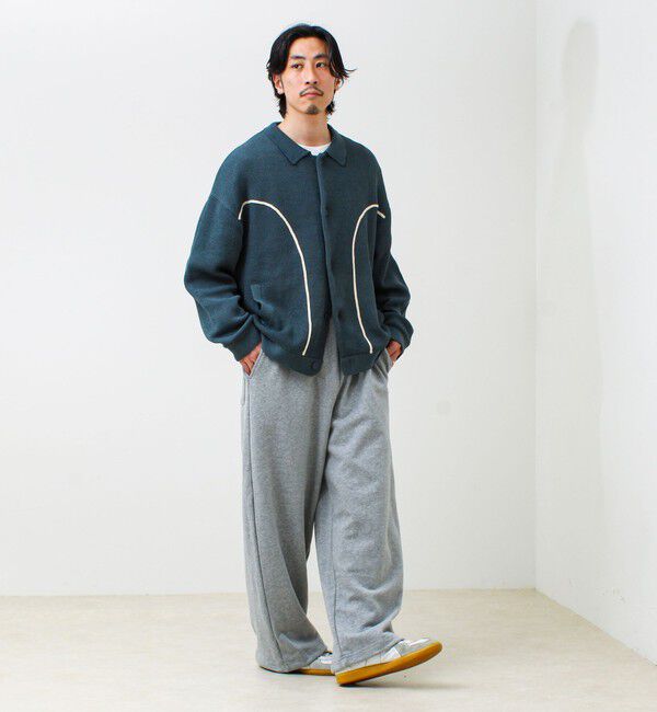 GLOSTER「【DISCUS】裏毛ワイドスウェットパンツ」|その他|