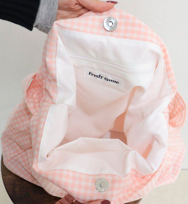 fredy emue「ストライプ/ギンガムワンショルバッグ」|ショルダー・メッセンジャー|