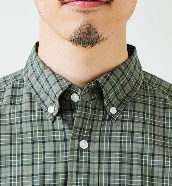 GLOSTER「【BOY ASTLAD刺繍】ボタンダウンシャツ ストライプ/チェック」|シャツ・ブラウス|