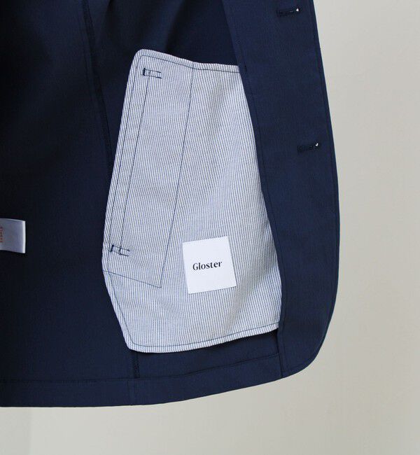 GLOSTER「【GLOSTER名品アウター】スタンドフードブルゾン」|ブルゾン・スタジャン|