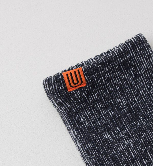 GLOSTER「【UNIVERSAL OVERALL】むら糸リブクルーソックス」|ソックス|