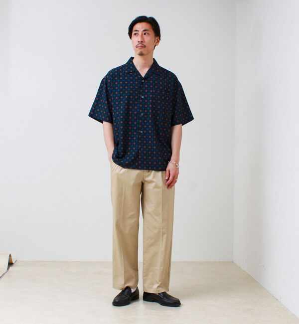GLOSTER「【選べる6柄】オールオーバーパターン 半袖オープンカラーシャツ」|シャツ・ブラウス|