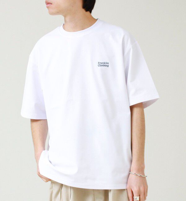 GLOSTER「【Franklin Climbing】FLEXIBLE TECH-LOGO TEE」|Tシャツ・カットソー|