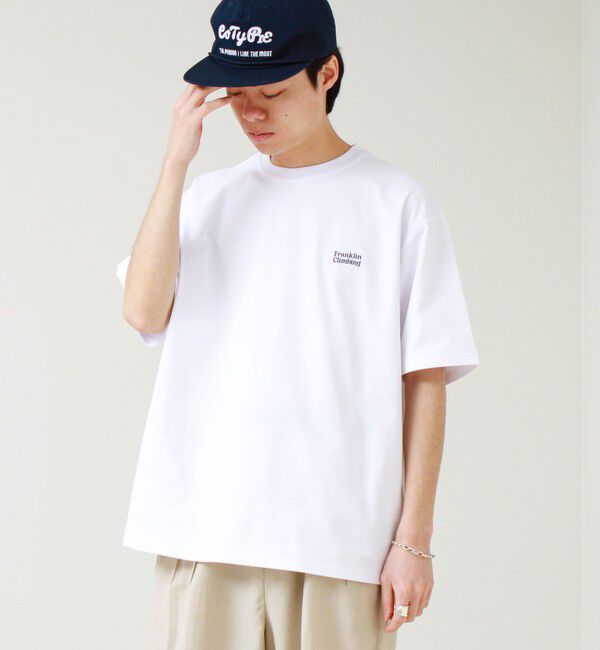 GLOSTER「【Franklin Climbing】FLEXIBLE TECH-LOGO TEE」|Tシャツ・カットソー|