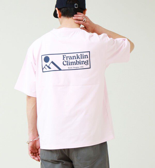 GLOSTER「【Franklin Climbing】FLEXIBLE TECH-LOGO TEE」|Tシャツ・カットソー|