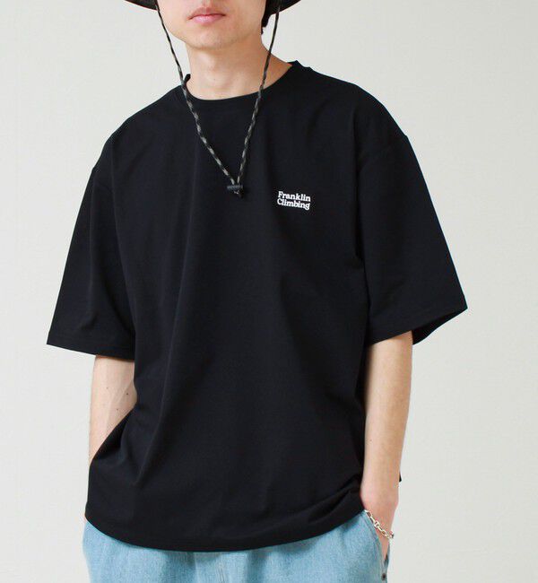 GLOSTER「【Franklin Climbing】FLEXIBLE TECH-LOGO TEE」|Tシャツ・カットソー|