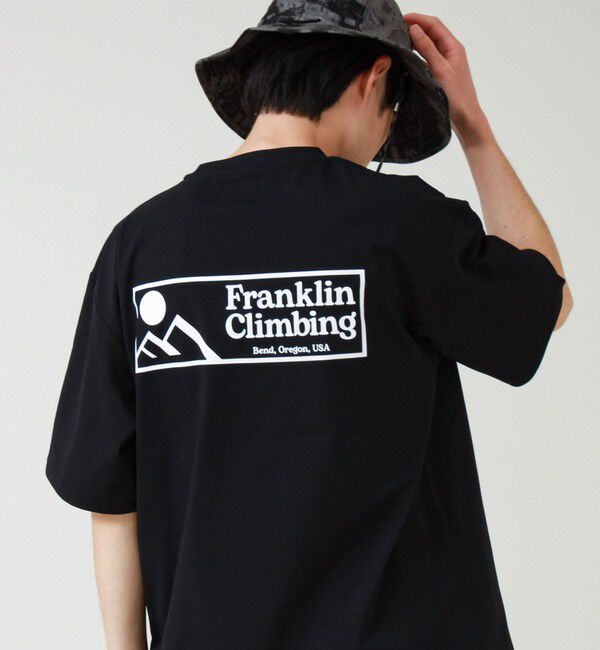 GLOSTER「【Franklin Climbing】FLEXIBLE TECH-LOGO TEE」|Tシャツ・カットソー|