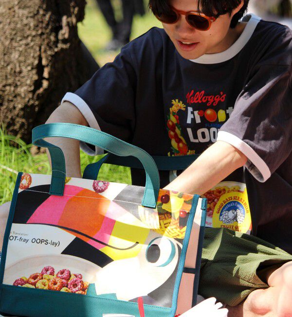 GLOSTER「【FTL &times; KELLOGGS】RINGER T-SHIRT」|Tシャツ・カットソー|