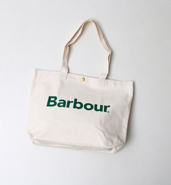GLOSTER「【BARBOUR/バブアー】LOGO TOTE BAG ロゴトートバッグ」|トートバッグ|