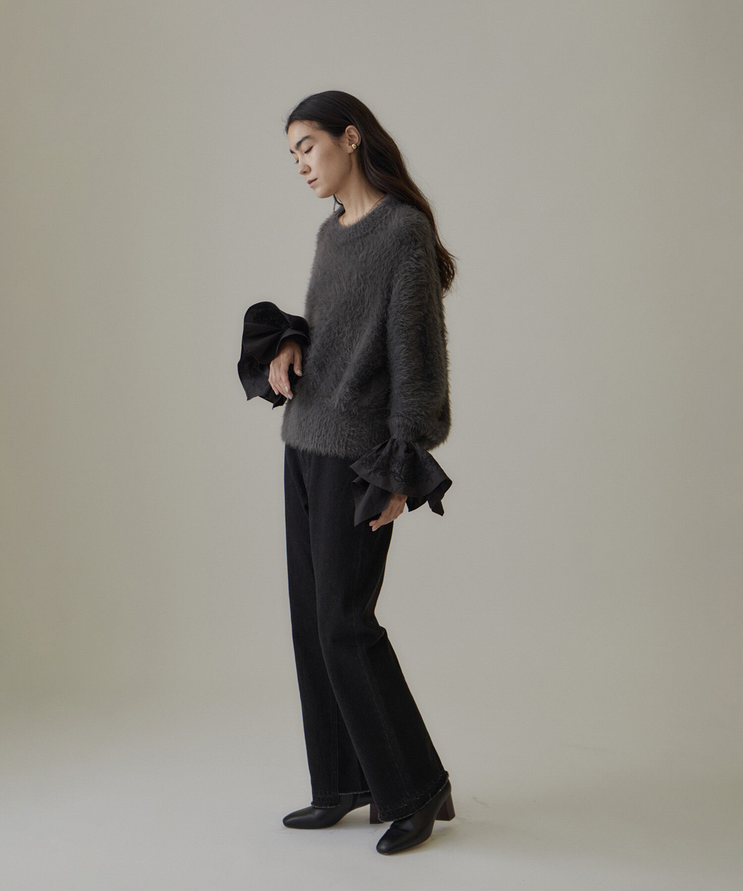 SALON adam et rope'「エンブロイダリーカフス（付け袖）」|手袋|