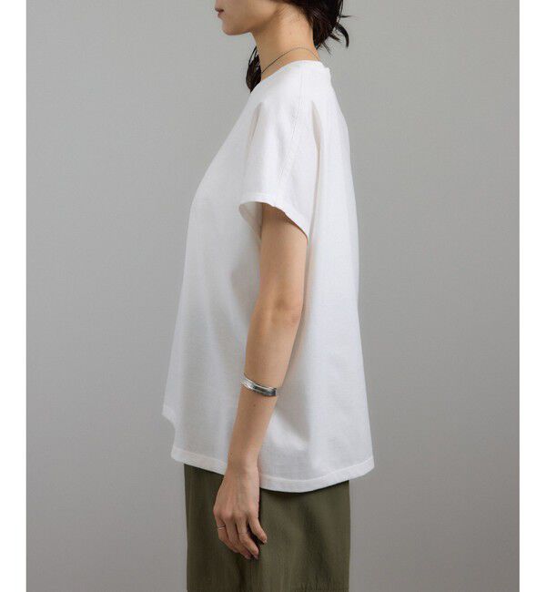 SALON adam et rope'「プリマベールリラックスドルマンスリーブプルオーバー［UVケア・洗濯耐久］」|Tシャツ・カットソー|