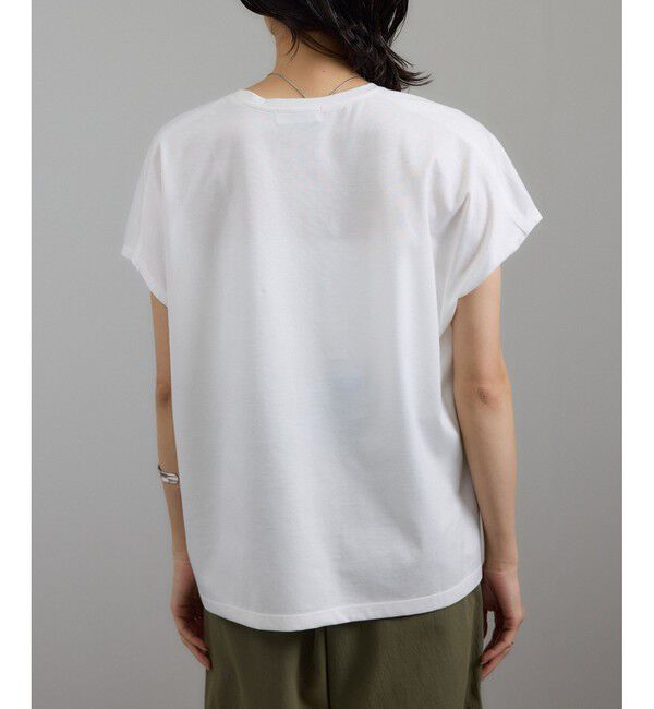 SALON adam et rope'「プリマベールリラックスドルマンスリーブプルオーバー［UVケア・洗濯耐久］」|Tシャツ・カットソー|