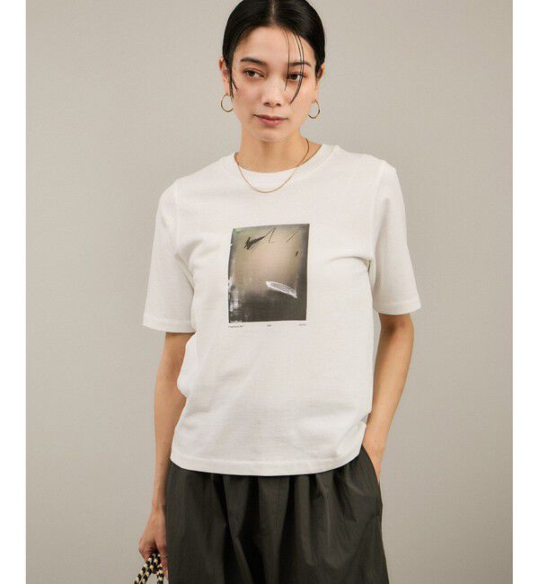 SALON adam et rope'「YASUKO HIRANO ARTプリントコンパクトT」|Tシャツ・カットソー|