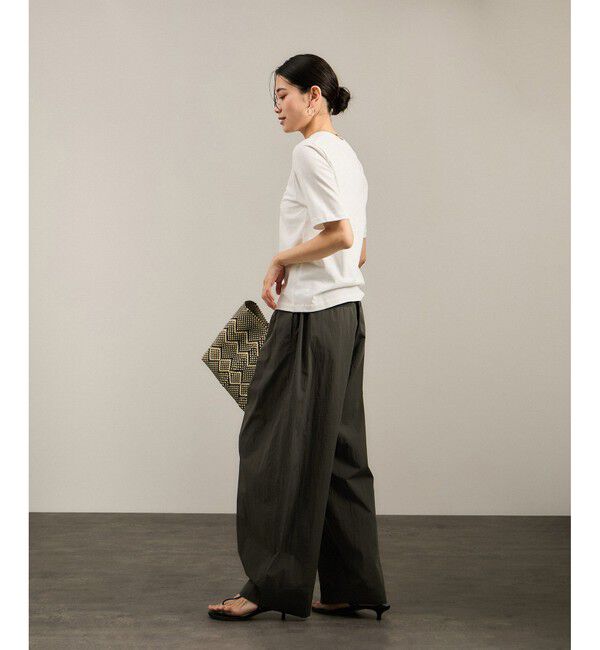 SALON adam et rope'「YASUKO HIRANO ARTプリントコンパクトT」|Tシャツ・カットソー|