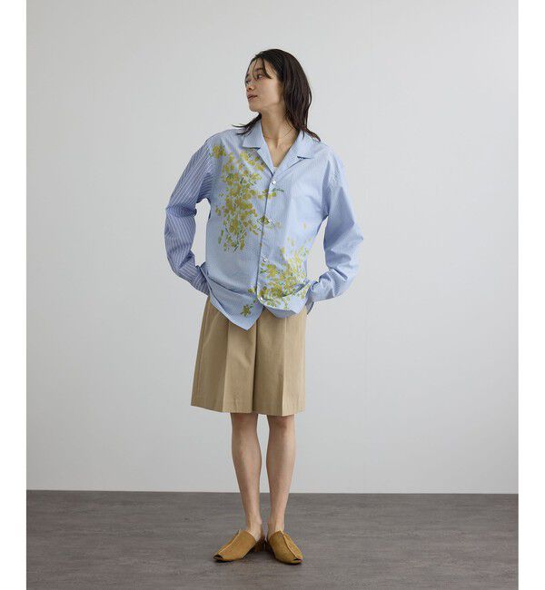 SALON adam et rope'「【WEB限定】エフォートレスハーフパンツ」|チノ|