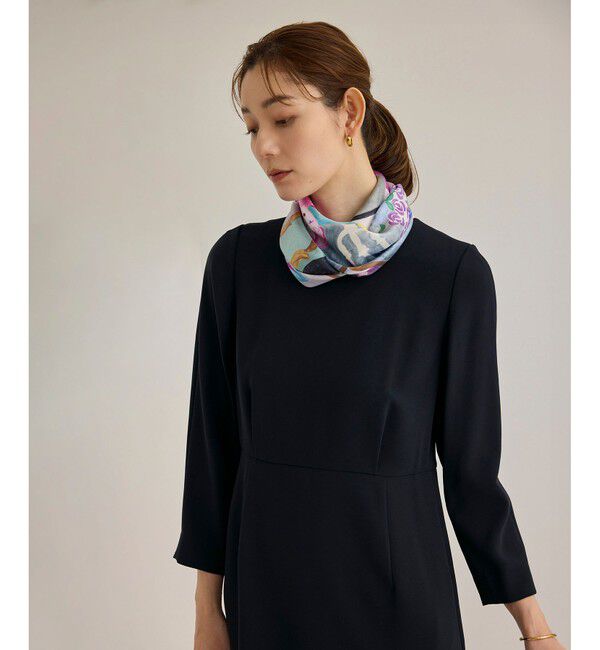 ROPE「トリアセダブルクロスウエストコンシャスワンピース」|ワンピース|