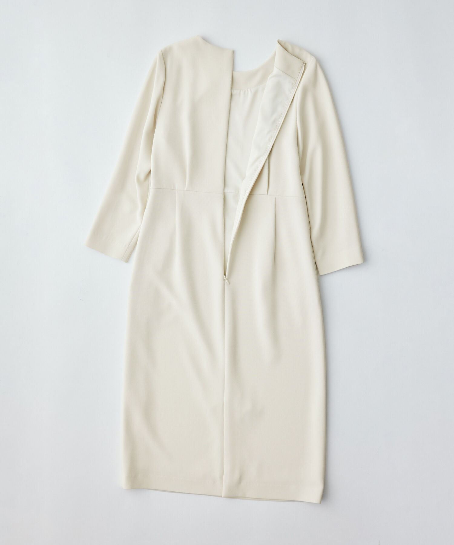 ROPE「トリアセダブルクロスウエストコンシャスワンピース」|ワンピース|