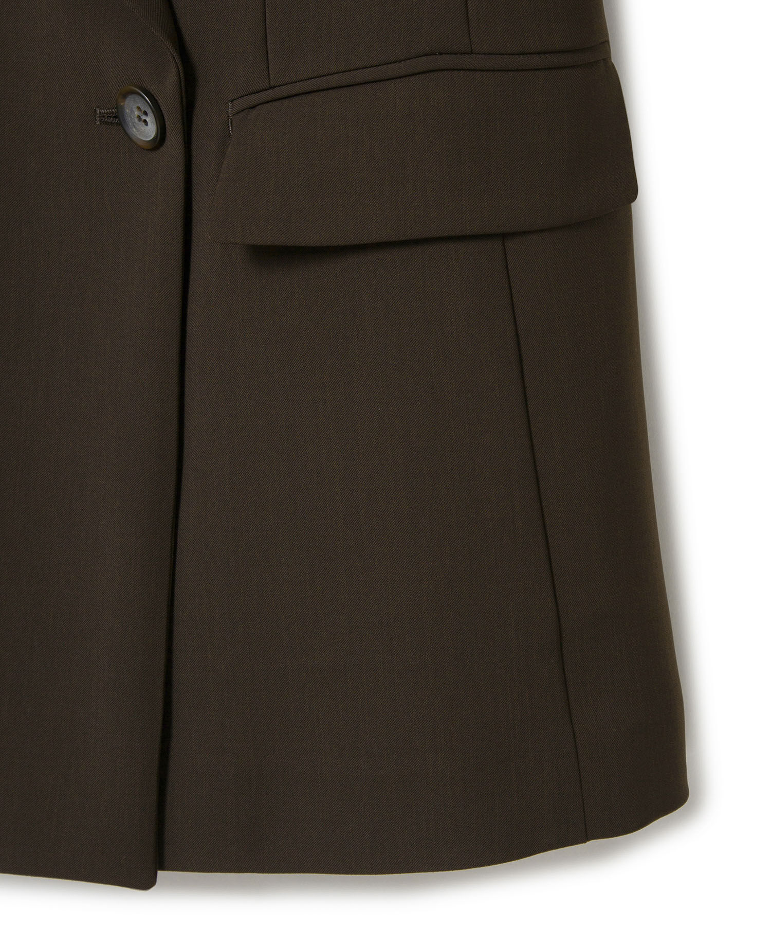 ROPE「ポリエステルツイルダブルジャケット/セットアップ対応【メディア掲載】」|テーラードジャケット|