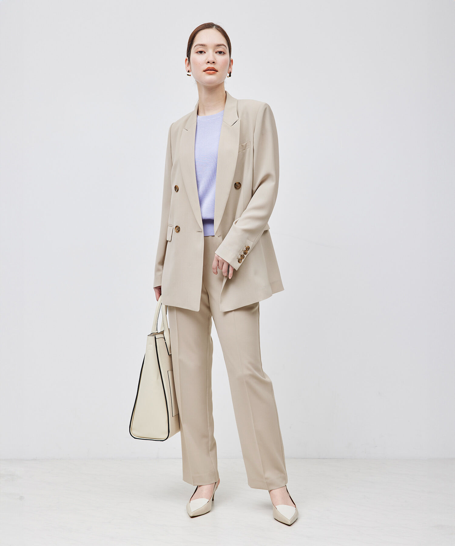 ROPE「ドロストストレートイージーパンツ/セットアップ対応【メディア掲載】」|その他|