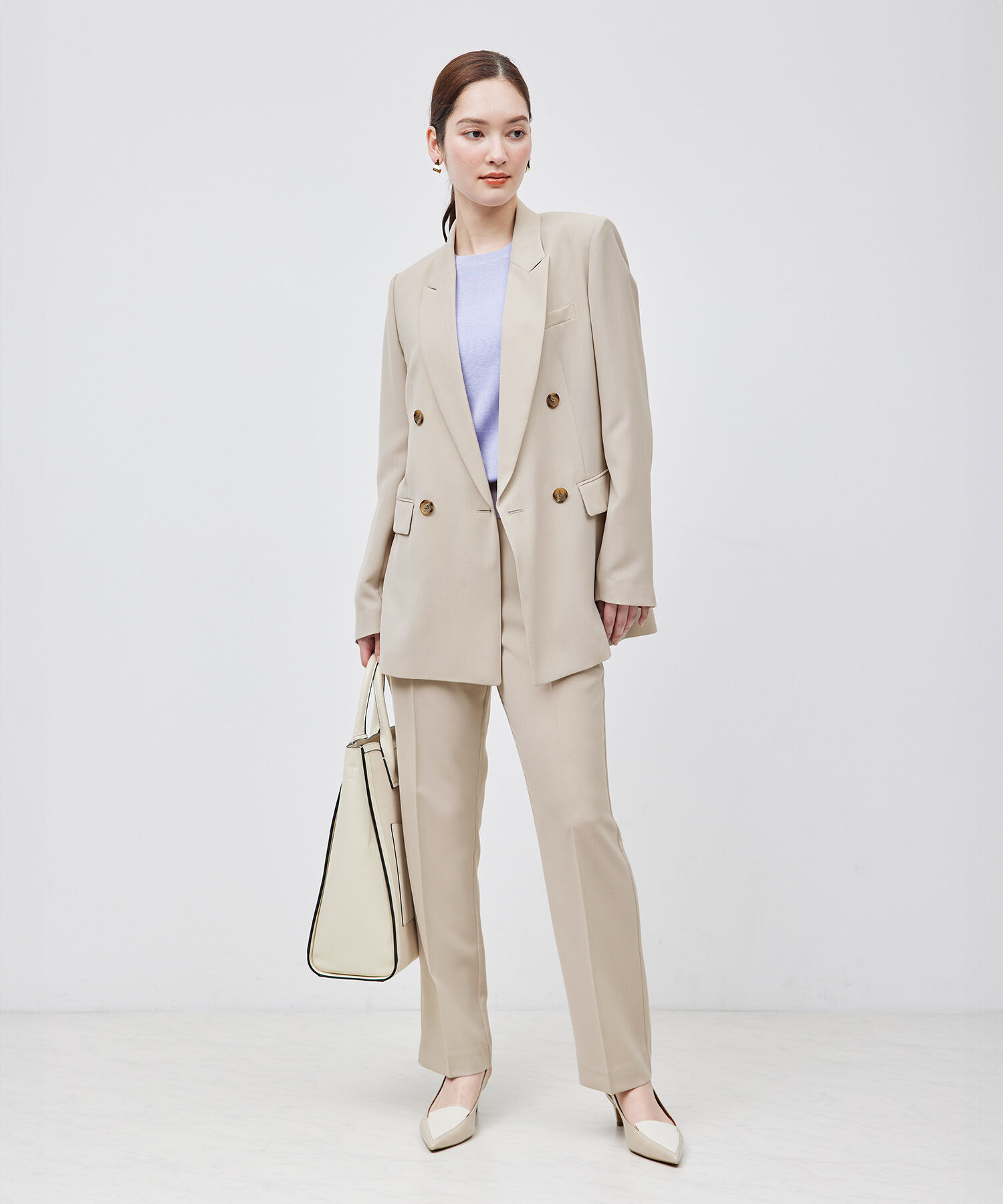 ROPE「ドロストストレートイージーパンツ/セットアップ対応【メディア掲載】」|その他|