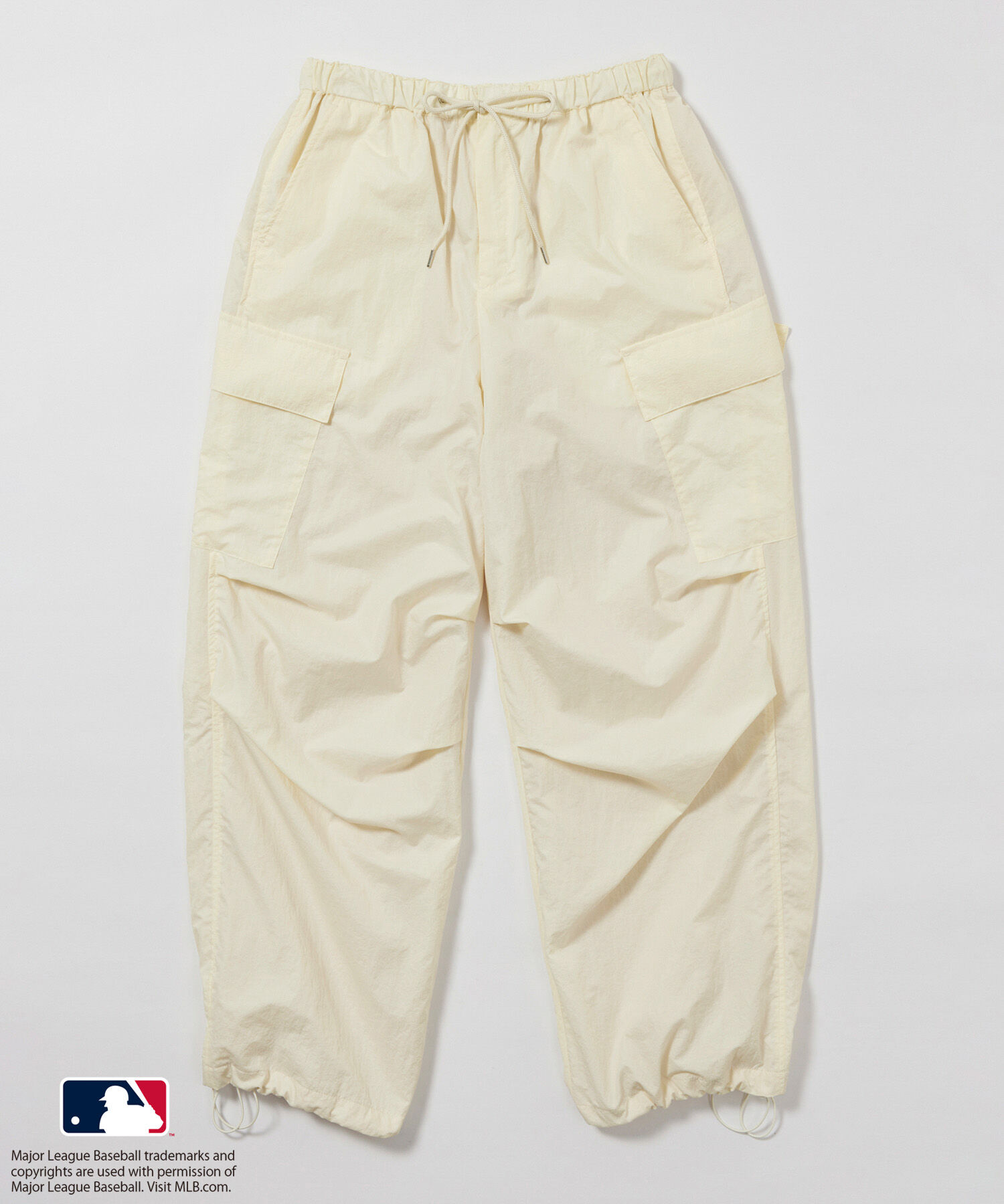 ROPE「【MLB COLLECTION BY JUN】ナイロンパラシュートパンツ」|カーゴ|