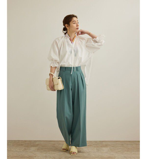 ROPE「フラップワイドレザーハンドバッグ」|ショルダー・メッセンジャー|