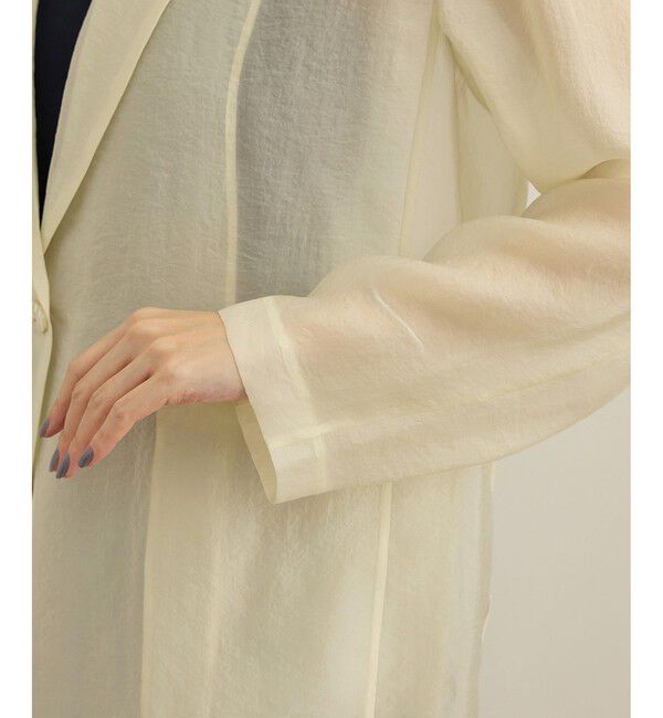 ROPE「シアーライトジャケット/イージーケア」|テーラードジャケット|