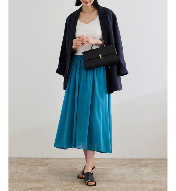 ROPE「尾州リネンダブルブレストジャケット」|テーラードジャケット|