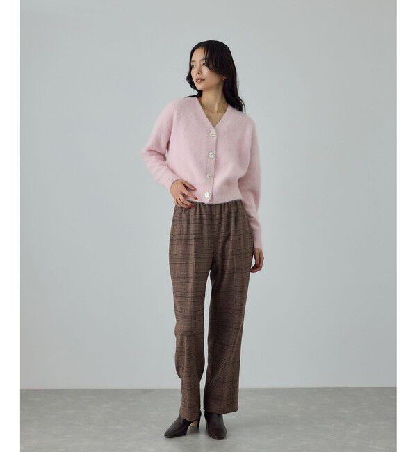 ROPE「ウールフランネルタックイージーパンツ/イージーケア・セットアップ対応」|チノ|