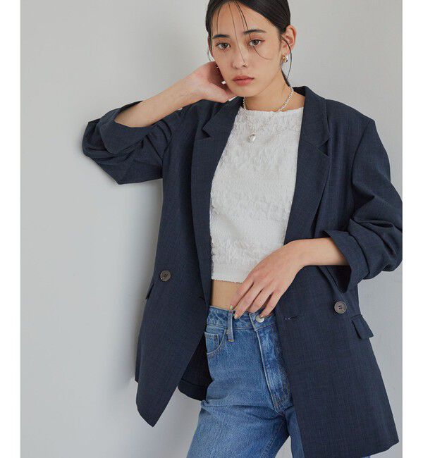 VIS「美easyテーラードジャケット【洗える】」|テーラードジャケット|