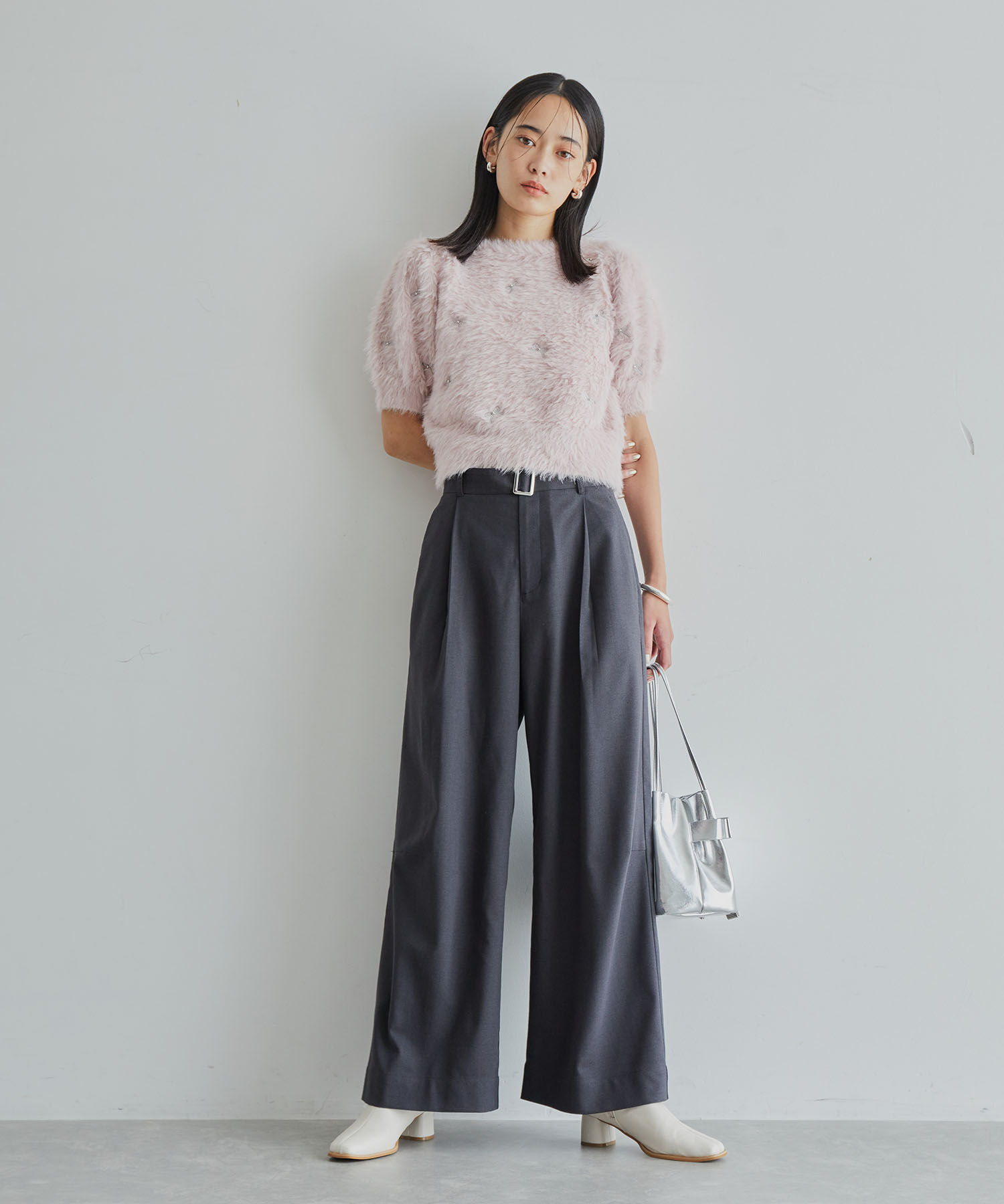 Juze「ストレッチヒールショートブーツ」|その他|