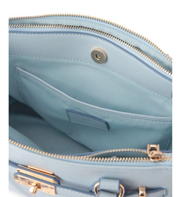 VIS「【新色追加】【2WAY】フロント金具3層トートバッグ」|ショルダー・メッセンジャー|