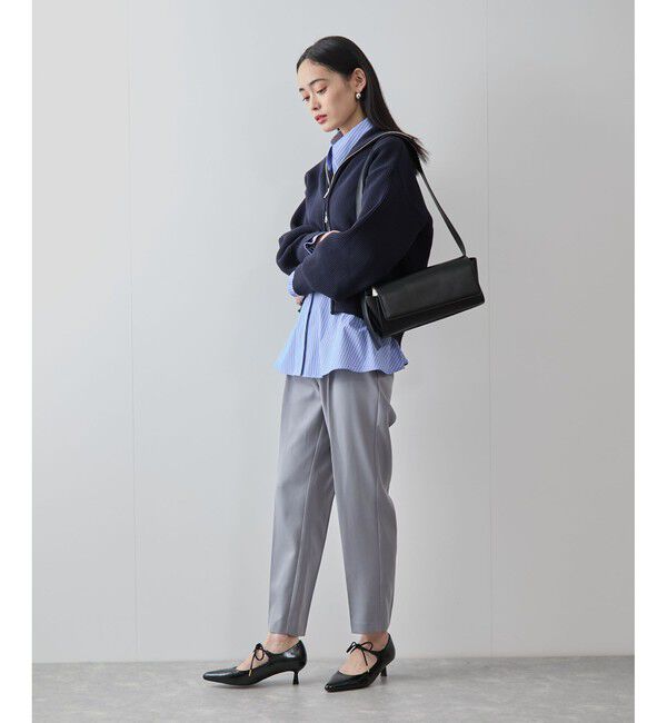 VIS「Wジップハイネックニットカーディガン」|カーディガン|