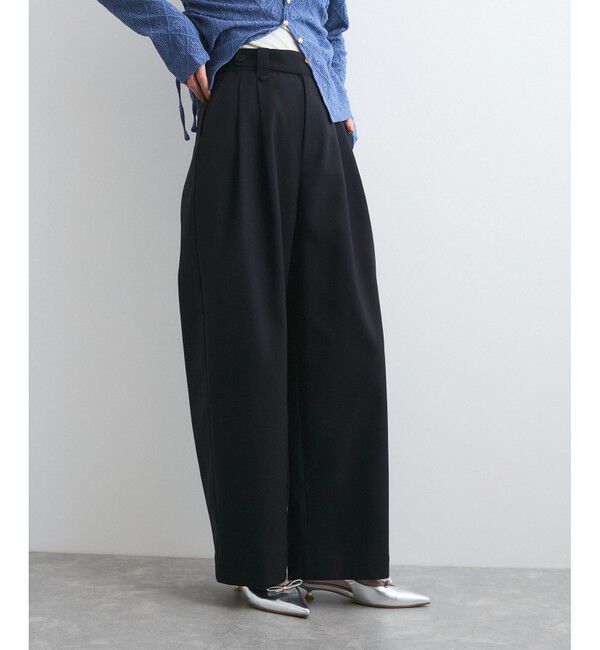VIS「【洗える/防シワ】チノライクグルカワイドパンツ」|チノ|