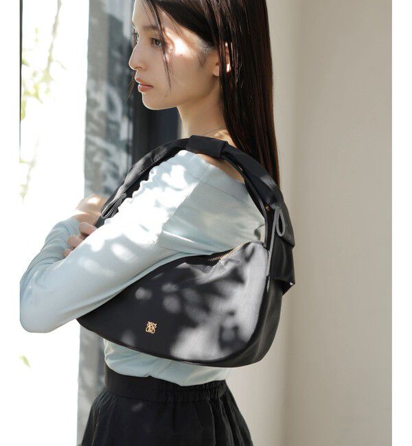 VIS「ビッグリボンハンドルバッグ」|ハンドバッグ|