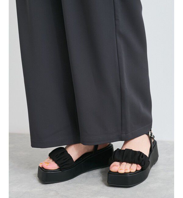 VIS「フロントタックデザインサロペット/オールインワン」|オールインワン|