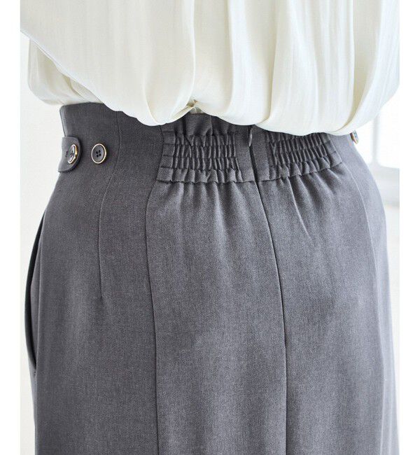 VIS「【美easy】ウーリッシュマーメイドスカート【セットアップ対応/洗える】」|スカート|