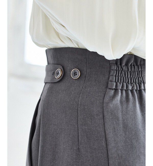 VIS「【美easy】ウーリッシュマーメイドスカート【セットアップ対応/洗える】」|スカート|