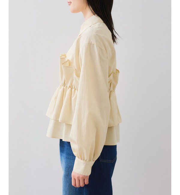 VIS「ビスチェドッキングシャツ/イージーケア」|シャツ・ブラウス|