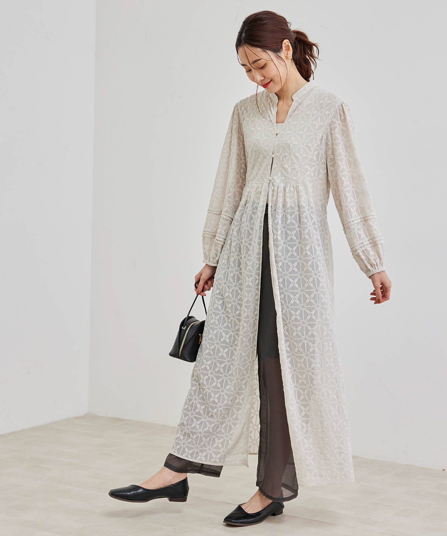 Rope&rsquo;Picnic「【RENU再生ポリエステル】シアーパンツ」|その他|